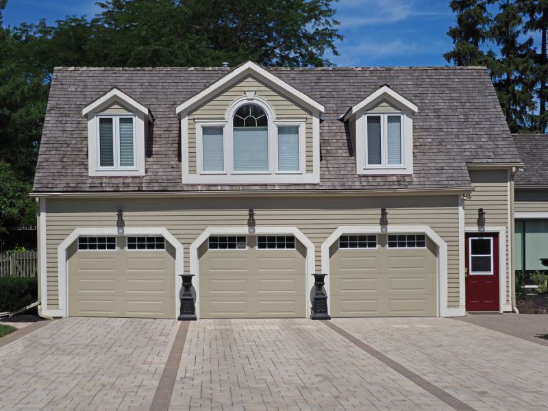 Three Car Garage Installation detail