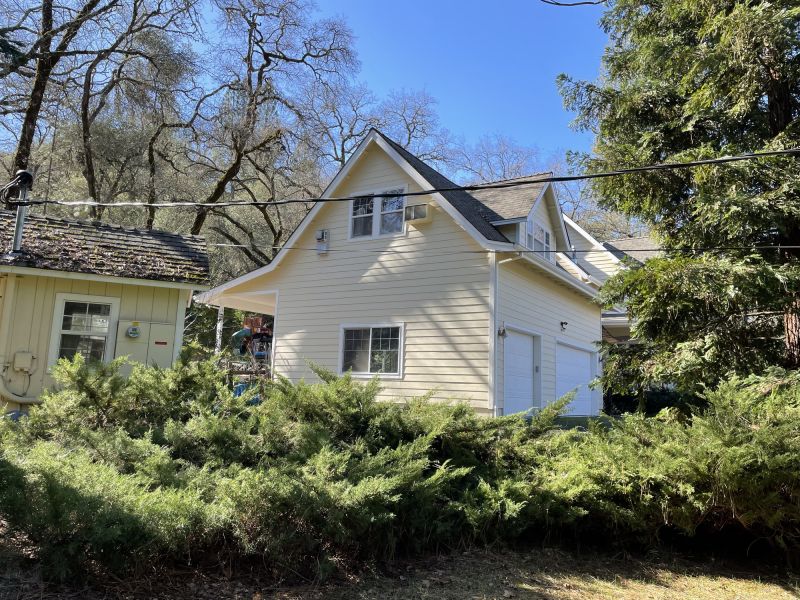 Two Story Garage Construction detail