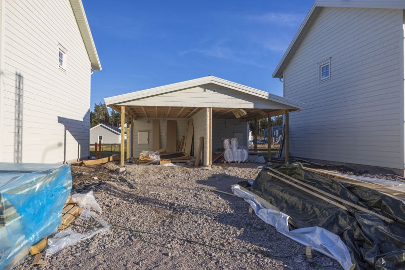 Finished Garage Exterior
