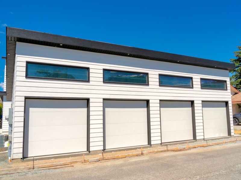 Garage with Architectural Details