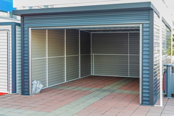 Metal Garage Construction in Allen